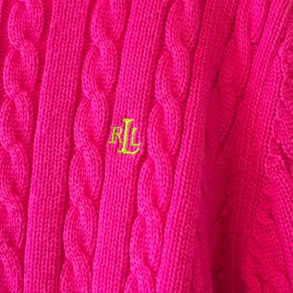 Pink Ralph Lauren Sweater - Picture 2 of 5